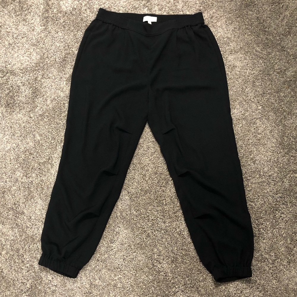 Joie Women’s Stretch Black Pants Size L